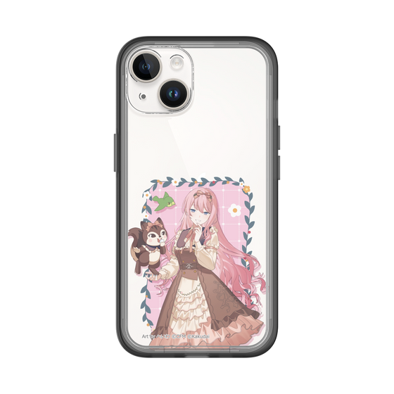 Slim Protection Premium Case［ Hatsune Miku × Kuppy Ramune – Megurine Luka × Ram – Full-body Illustration 1 ］