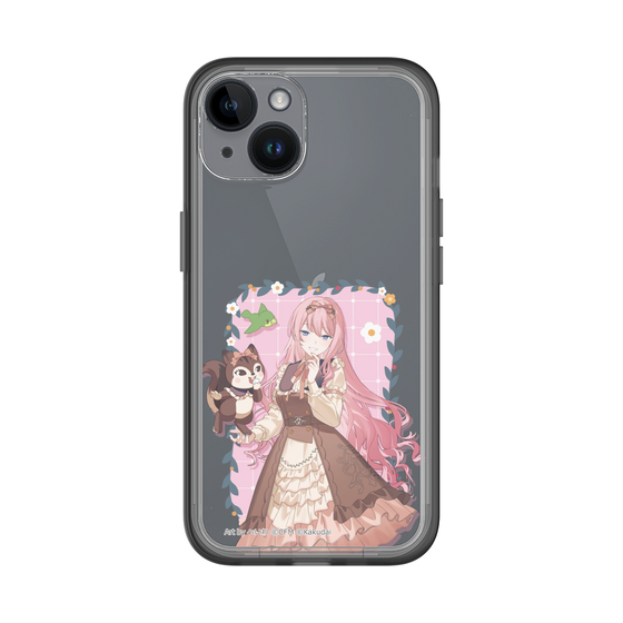 Slim Protection Premium Case［ Hatsune Miku × Kuppy Ramune – Megurine Luka × Ram – Full-body Illustration 1 ］