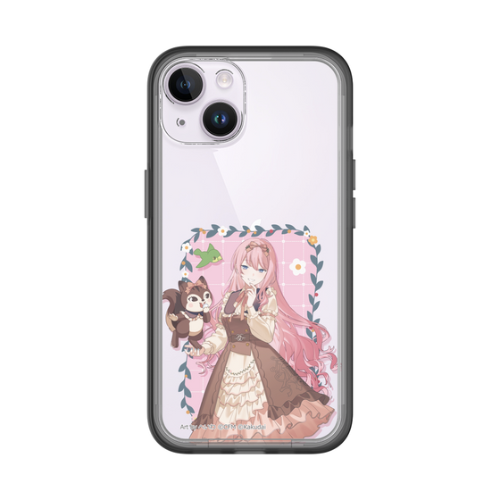 Slim Protection Premium Case［ Hatsune Miku × Kuppy Ramune – Megurine Luka × Ram – Full-body Illustration 1 ］