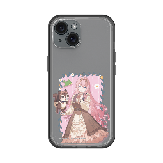 Slim Protection Premium Case［ Hatsune Miku × Kuppy Ramune – Megurine Luka × Ram – Full-body Illustration 1 ］