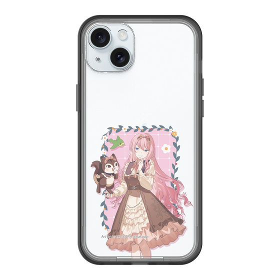 Slim Protection Premium Case［ Hatsune Miku × Kuppy Ramune – Megurine Luka × Ram – Full-body Illustration 1 ］