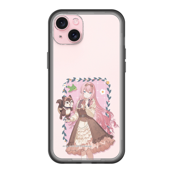 Slim Protection Premium Case［ Hatsune Miku × Kuppy Ramune – Megurine Luka × Ram – Full-body Illustration 1 ］