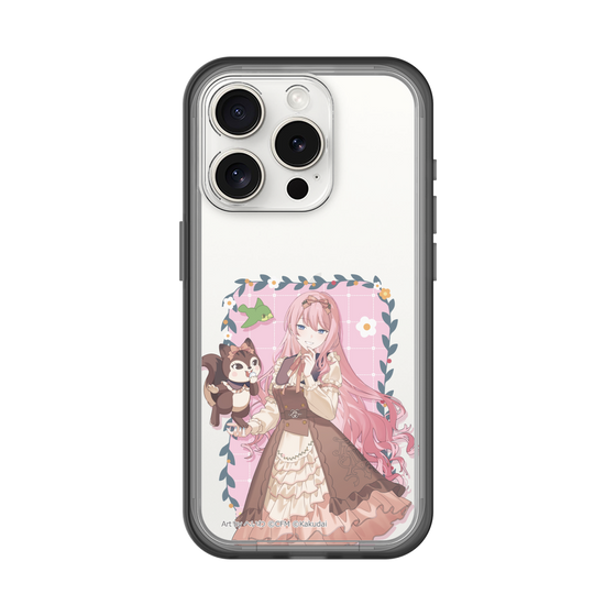 Slim Protection Premium Case［ Hatsune Miku × Kuppy Ramune – Megurine Luka × Ram – Full-body Illustration 1 ］