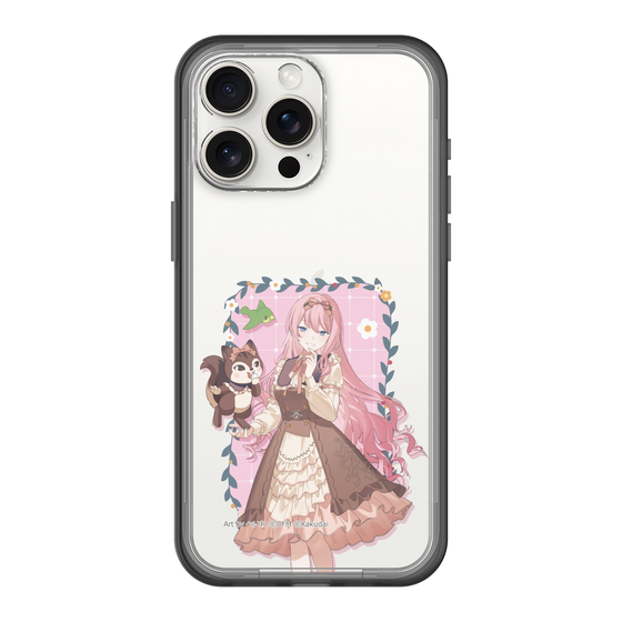 Slim Protection Premium Case［ Hatsune Miku × Kuppy Ramune – Megurine Luka × Ram – Full-body Illustration 1 ］