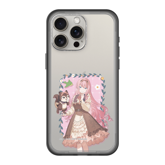Slim Protection Premium Case［ Hatsune Miku × Kuppy Ramune – Megurine Luka × Ram – Full-body Illustration 1 ］