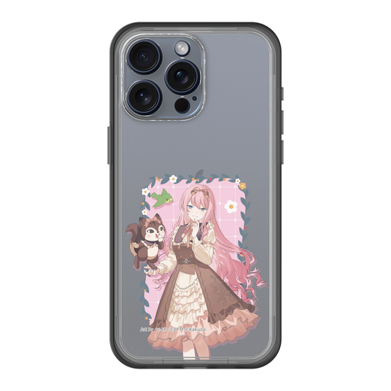 Slim Protection Premium Case［ Hatsune Miku × Kuppy Ramune – Megurine Luka × Ram – Full-body Illustration 1 ］