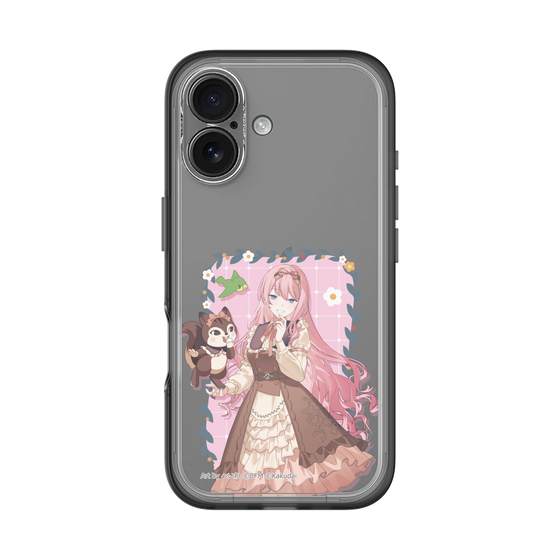 Slim Protection Premium Case［ Hatsune Miku × Kuppy Ramune – Megurine Luka × Ram – Full-body Illustration 1 ］