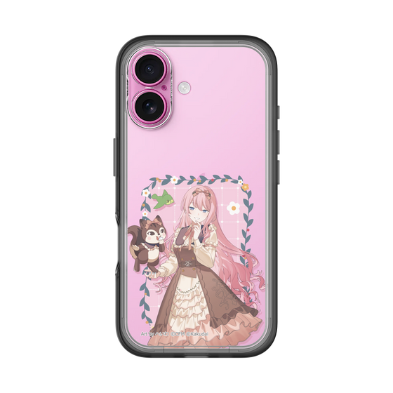Slim Protection Premium Case［ Hatsune Miku × Kuppy Ramune – Megurine Luka × Ram – Full-body Illustration 1 ］