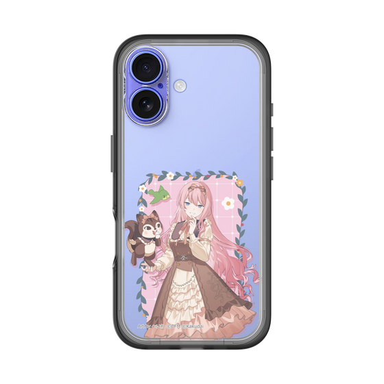 Slim Protection Premium Case［ Hatsune Miku × Kuppy Ramune – Megurine Luka × Ram – Full-body Illustration 1 ］