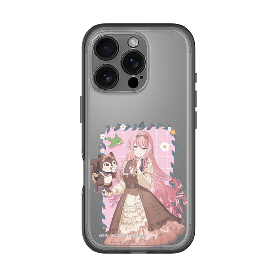 Slim Protection Premium Case［ Hatsune Miku × Kuppy Ramune – Megurine Luka × Ram – Full-body Illustration 1 ］