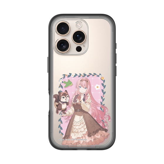 Slim Protection Premium Case［ Hatsune Miku × Kuppy Ramune – Megurine Luka × Ram – Full-body Illustration 1 ］