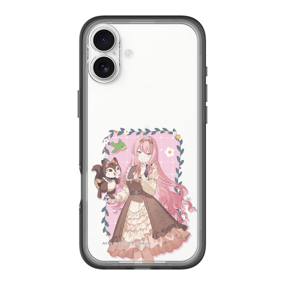 Slim Protection Premium Case［ Hatsune Miku × Kuppy Ramune – Megurine Luka × Ram – Full-body Illustration 1 ］