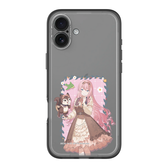 Slim Protection Premium Case［ Hatsune Miku × Kuppy Ramune – Megurine Luka × Ram – Full-body Illustration 1 ］