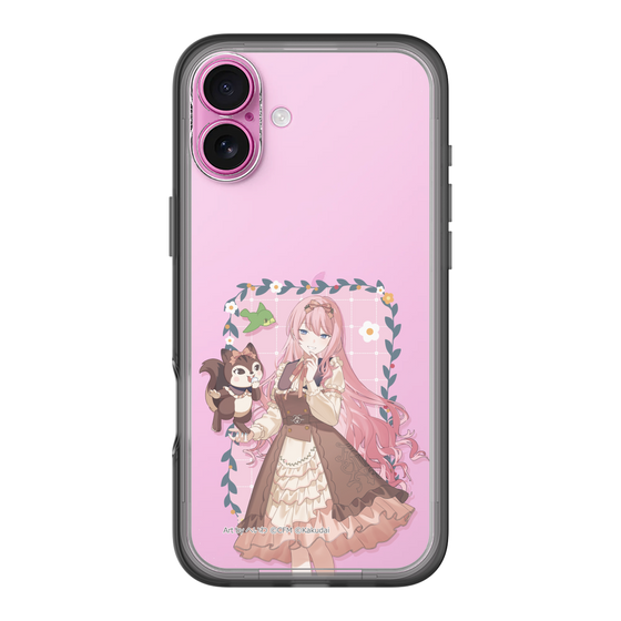 Slim Protection Premium Case［ Hatsune Miku × Kuppy Ramune – Megurine Luka × Ram – Full-body Illustration 1 ］