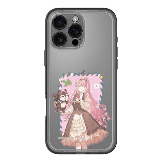 Slim Protection Premium Case［ Hatsune Miku × Kuppy Ramune – Megurine Luka × Ram – Full-body Illustration 1 ］