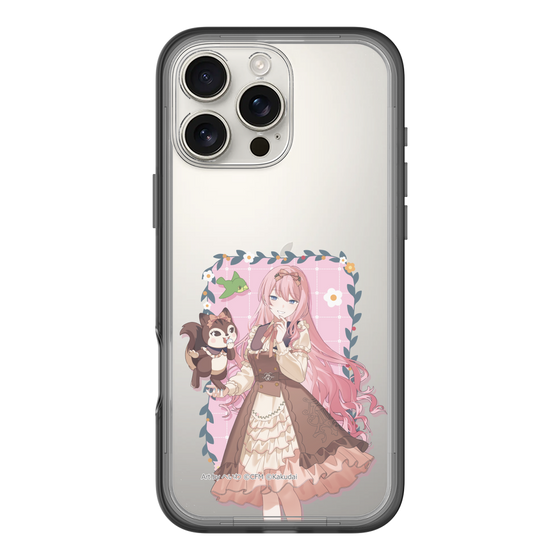 Slim Protection Premium Case［ Hatsune Miku × Kuppy Ramune – Megurine Luka × Ram – Full-body Illustration 1 ］