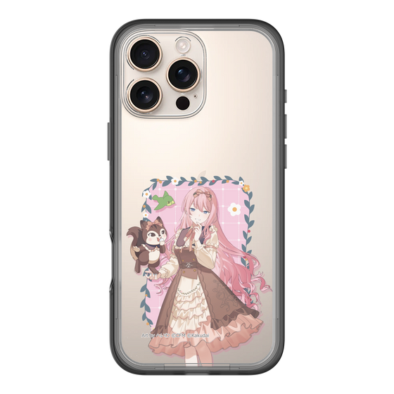 Slim Protection Premium Case［ Hatsune Miku × Kuppy Ramune – Megurine Luka × Ram – Full-body Illustration 1 ］