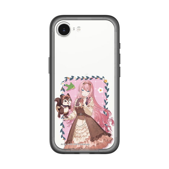 Slim Protection Premium Case［ Hatsune Miku × Kuppy Ramune – Megurine Luka × Ram – Full-body Illustration 1 ］