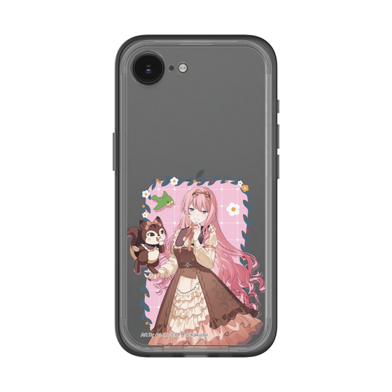 Slim Protection Premium Case［ Hatsune Miku × Kuppy Ramune – Megurine Luka × Ram – Full-body Illustration 1 ］