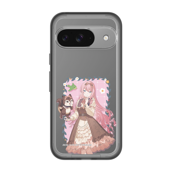 Slim Protection Premium Case［ Hatsune Miku × Kuppy Ramune – Megurine Luka × Ram – Full-body Illustration 1 ］