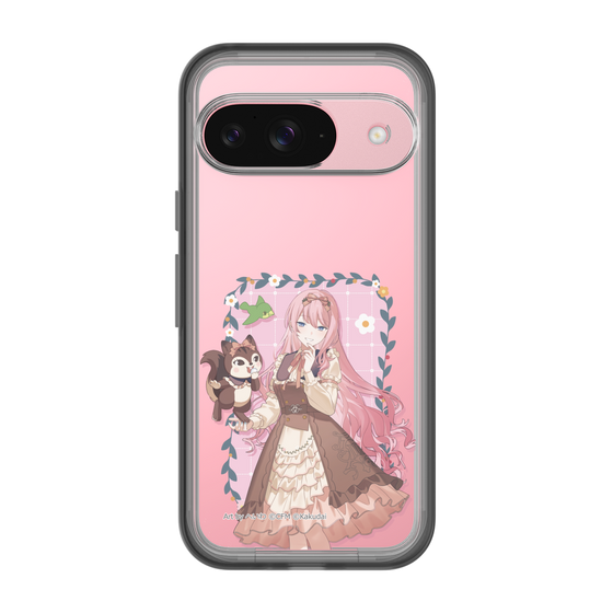 Slim Protection Premium Case［ Hatsune Miku × Kuppy Ramune – Megurine Luka × Ram – Full-body Illustration 1 ］