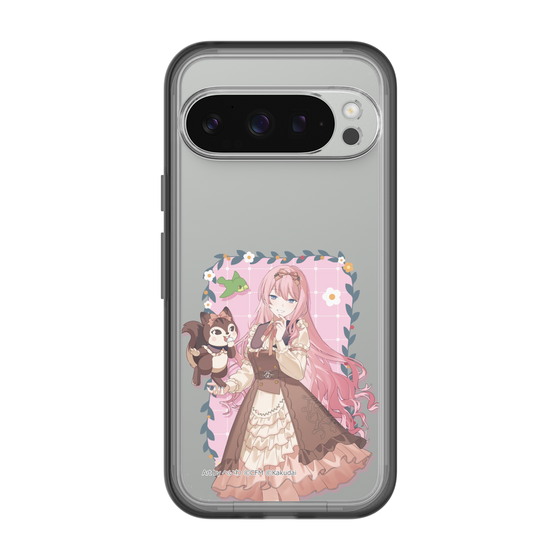 Slim Protection Premium Case［ Hatsune Miku × Kuppy Ramune – Megurine Luka × Ram – Full-body Illustration 1 ］