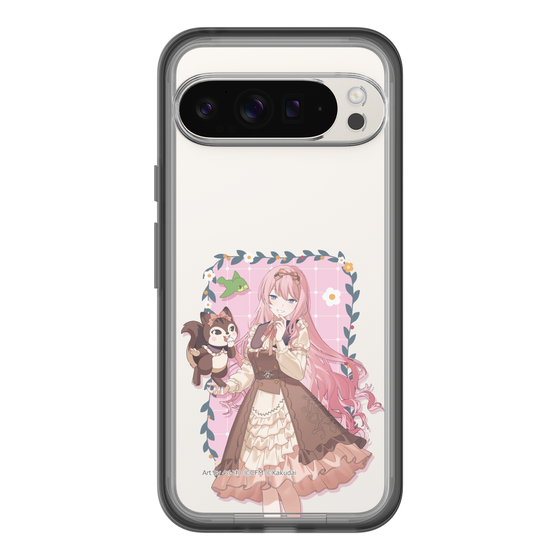 Slim Protection Premium Case［ Hatsune Miku × Kuppy Ramune – Megurine Luka × Ram – Full-body Illustration 1 ］