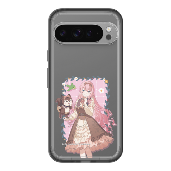 Slim Protection Premium Case［ Hatsune Miku × Kuppy Ramune – Megurine Luka × Ram – Full-body Illustration 1 ］