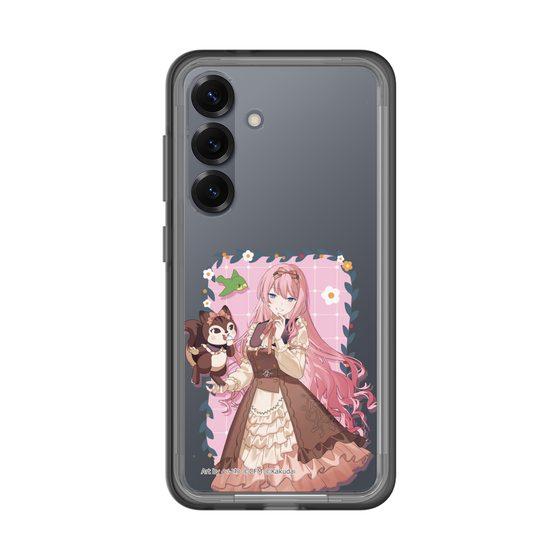 Slim Protection Premium Case［ Hatsune Miku × Kuppy Ramune – Megurine Luka × Ram – Full-body Illustration 1 ］
