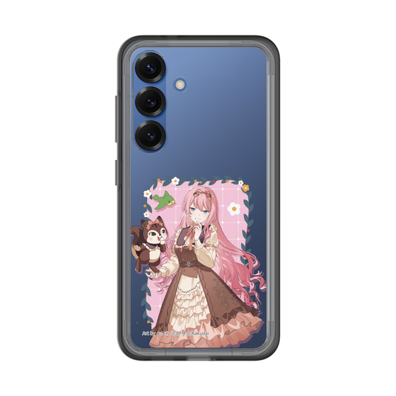Slim Protection Premium Case［ Hatsune Miku × Kuppy Ramune – Megurine Luka × Ram – Full-body Illustration 1 ］