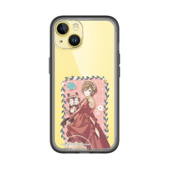 Slim Protection Premium Case［ Hatsune Miku × Kuppy Ramune – MEIKO × Ram – Full-body Illustration 1 ］