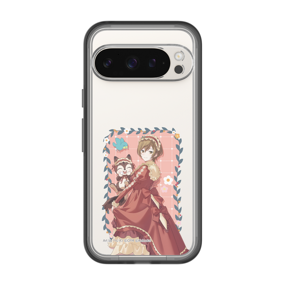 Slim Protection Premium Case［ Hatsune Miku × Kuppy Ramune – MEIKO × Ram – Full-body Illustration 1 ］