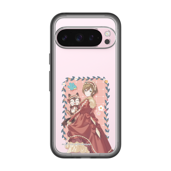 Slim Protection Premium Case［ Hatsune Miku × Kuppy Ramune – MEIKO × Ram – Full-body Illustration 1 ］