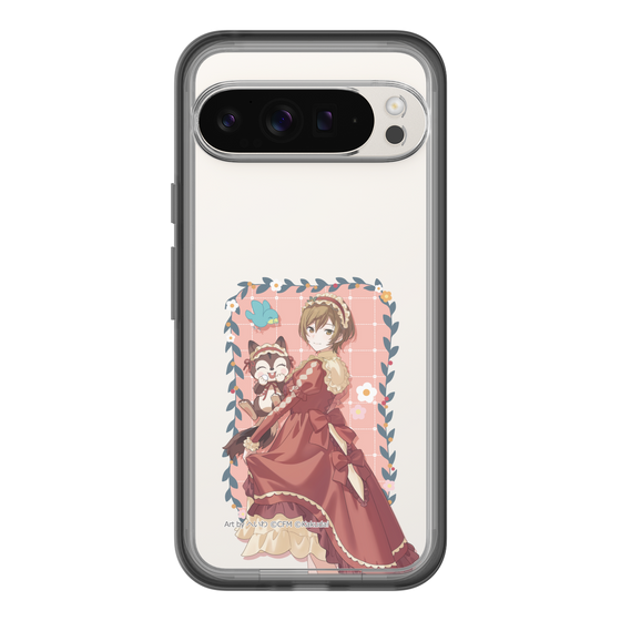 Slim Protection Premium Case［ Hatsune Miku × Kuppy Ramune – MEIKO × Ram – Full-body Illustration 1 ］