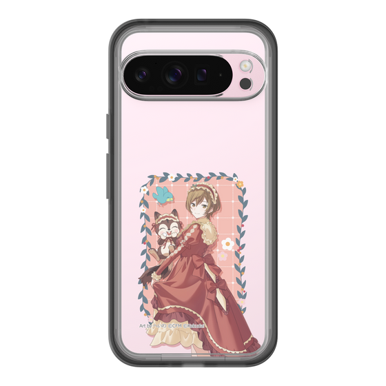 Slim Protection Premium Case［ Hatsune Miku × Kuppy Ramune – MEIKO × Ram – Full-body Illustration 1 ］