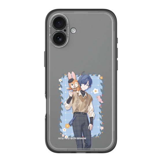 Slim Protection Premium Case［ Hatsune Miku × Kuppy Ramune – KAITO × Kuppy – Full-body Illustration 1 ］