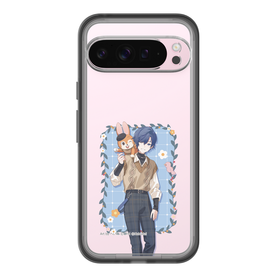 Slim Protection Premium Case［ Hatsune Miku × Kuppy Ramune – KAITO × Kuppy – Full-body Illustration 1 ］