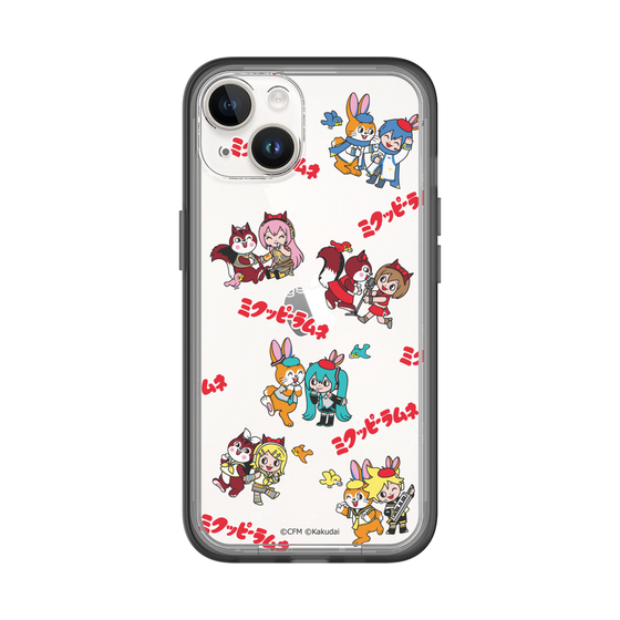 Slim Protection Premium Case［ Hatsune Miku × Kuppy Ramune – Overall Pattern ］