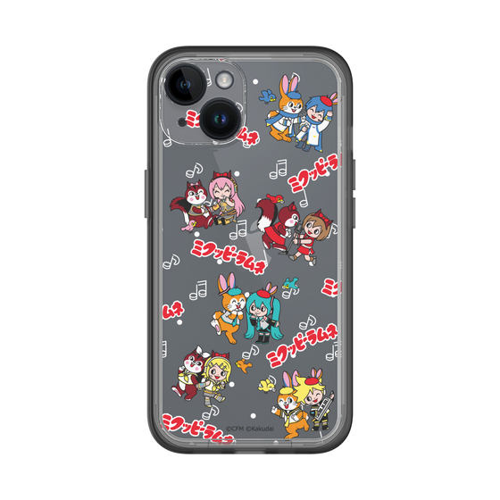 Slim Protection Premium Case［ Hatsune Miku × Kuppy Ramune – Overall Pattern ］