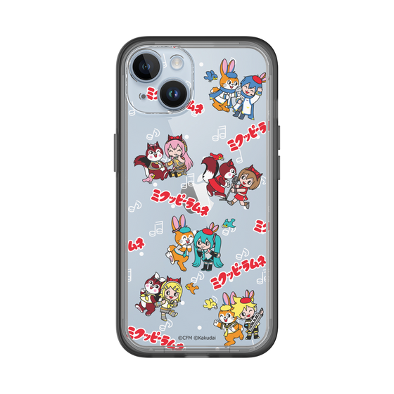 Slim Protection Premium Case［ Hatsune Miku × Kuppy Ramune – Overall Pattern ］