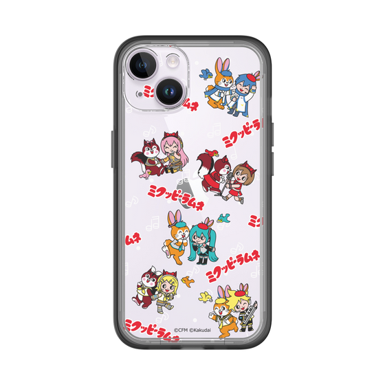 Slim Protection Premium Case［ Hatsune Miku × Kuppy Ramune – Overall Pattern ］