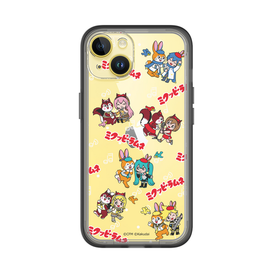 Slim Protection Premium Case［ Hatsune Miku × Kuppy Ramune – Overall Pattern ］