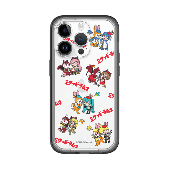 Slim Protection Premium Case［ Hatsune Miku × Kuppy Ramune – Overall Pattern ］