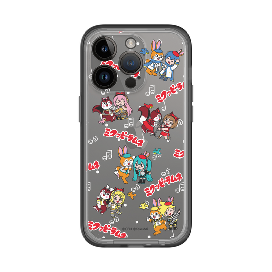 Slim Protection Premium Case［ Hatsune Miku × Kuppy Ramune – Overall Pattern ］