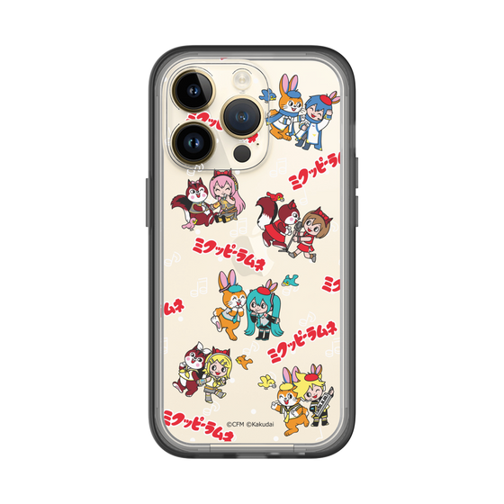 Slim Protection Premium Case［ Hatsune Miku × Kuppy Ramune – Overall Pattern ］