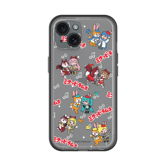 Slim Protection Premium Case［ Hatsune Miku × Kuppy Ramune – Overall Pattern ］
