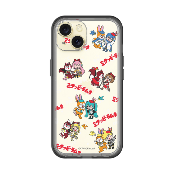 Slim Protection Premium Case［ Hatsune Miku × Kuppy Ramune – Overall Pattern ］