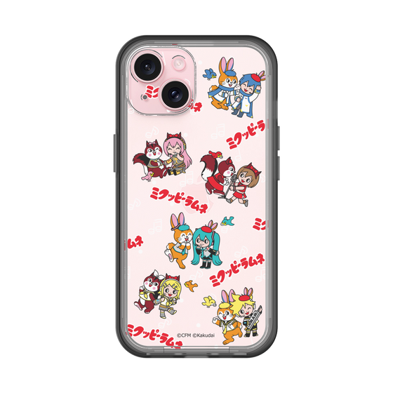 Slim Protection Premium Case［ Hatsune Miku × Kuppy Ramune – Overall Pattern ］