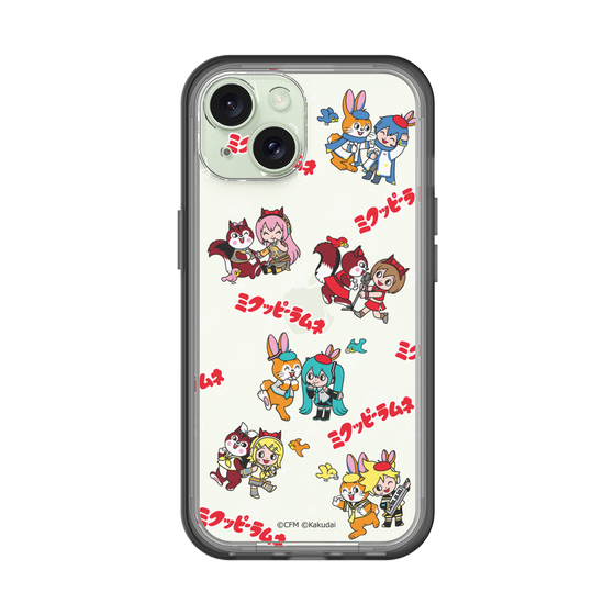 Slim Protection Premium Case［ Hatsune Miku × Kuppy Ramune – Overall Pattern ］