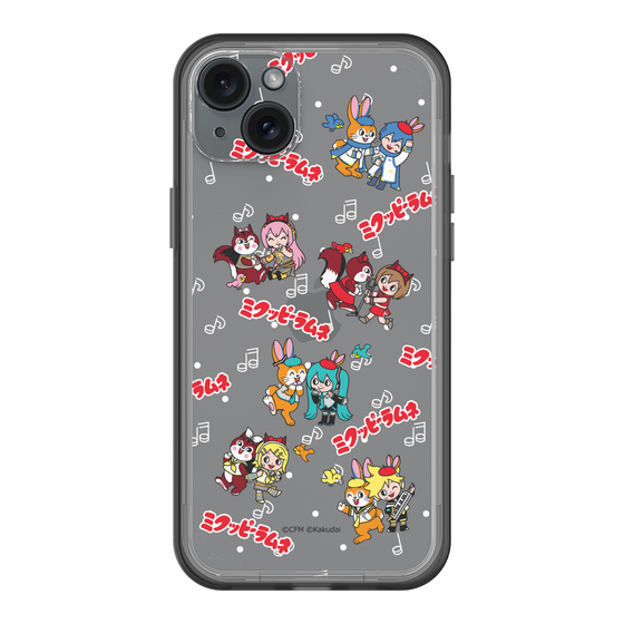 Slim Protection Premium Case［ Hatsune Miku × Kuppy Ramune – Overall Pattern ］